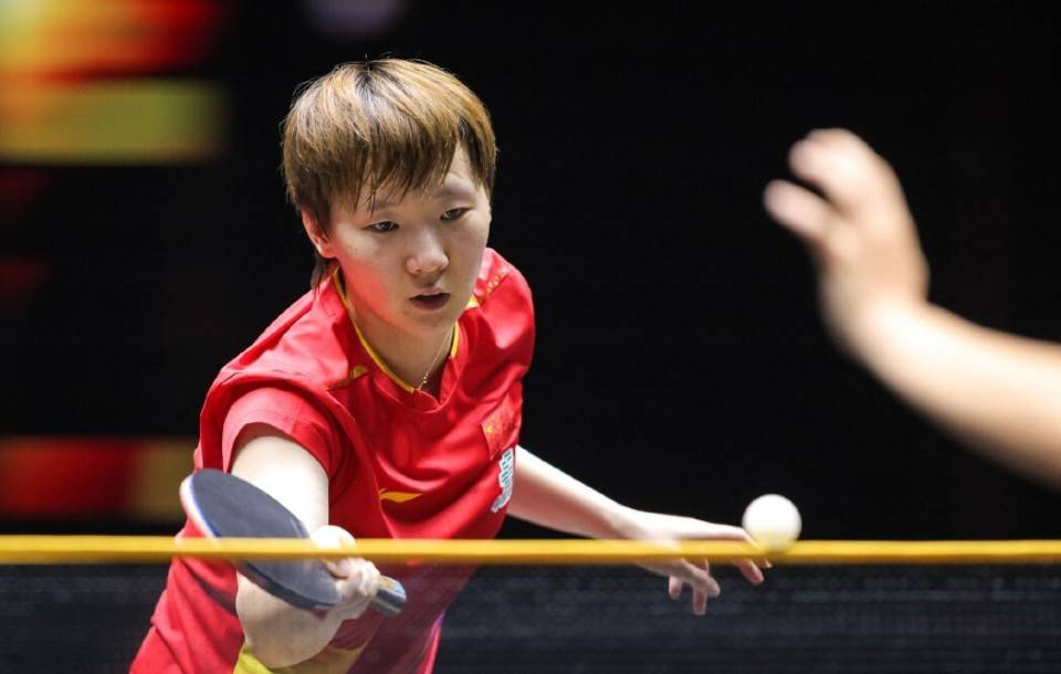 输掉了第, 局比赛, 孙颖莎局末