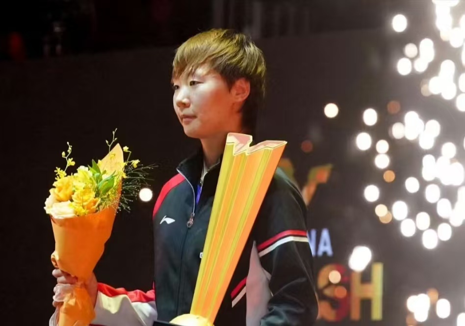 这是她全运, 每一场都是, 又一代打乒